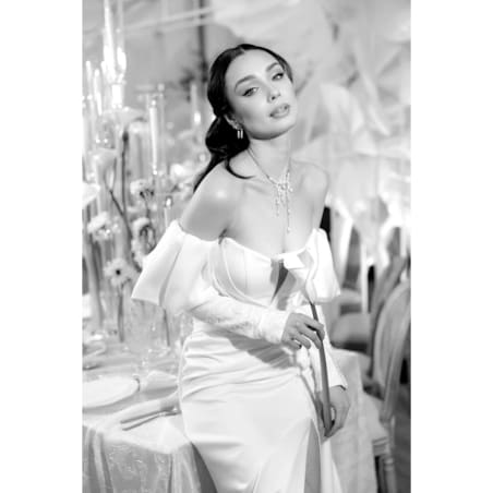 Srebrne kolczyki listki perły SŁODKOWODNE sztyft wiszące eleganckie robione