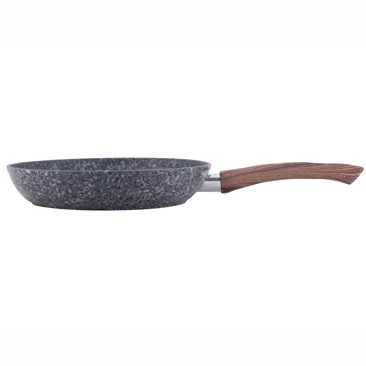 Patelnia granitowa imitacja drewna 30cm indukcja KAMILLE
