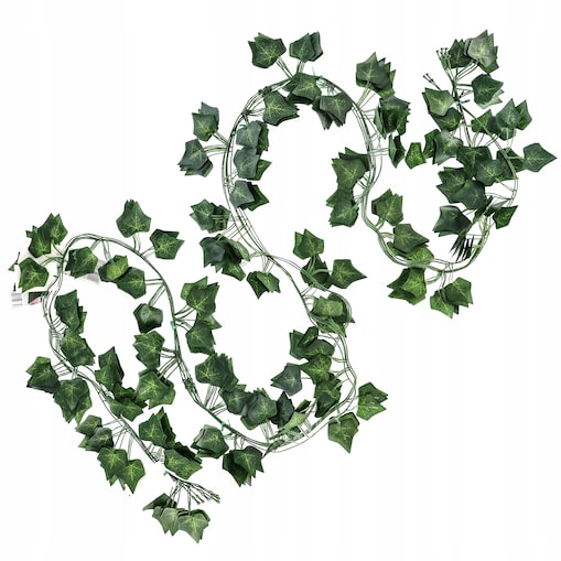 6X Sztuczny Bluszcz Girlanda Na Balkon Ścianę