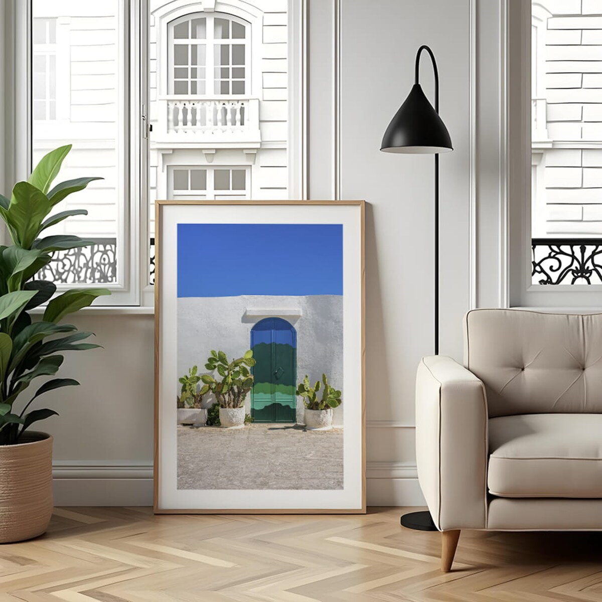 plakat drzwi apulia włochy 50x70