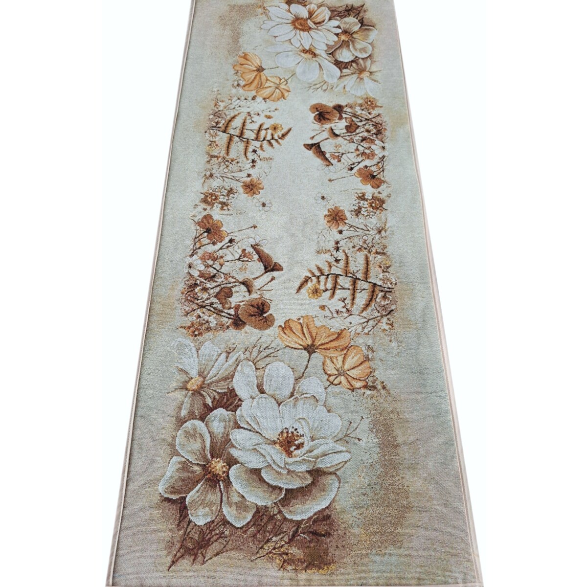 Bieżnik Na Stół 40X100 Cm Dekoracyjny Ozdobny Kwiaty