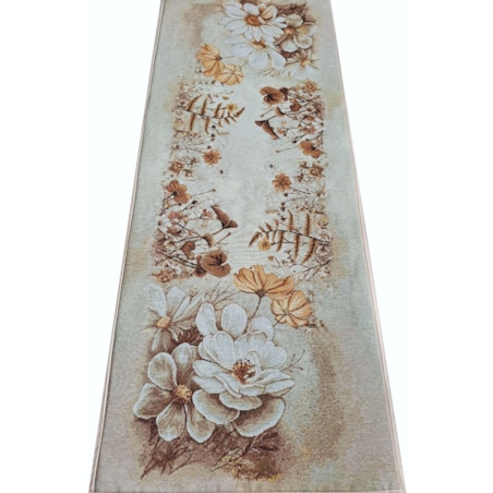 Bieżnik Na Stół 40X100 Cm Dekoracyjny Ozdobny Kwiaty