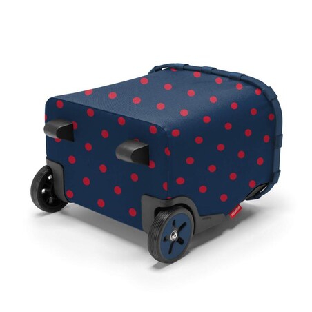 Carrycruiser frame mixed dots red, wózek na zakupy, 40 l