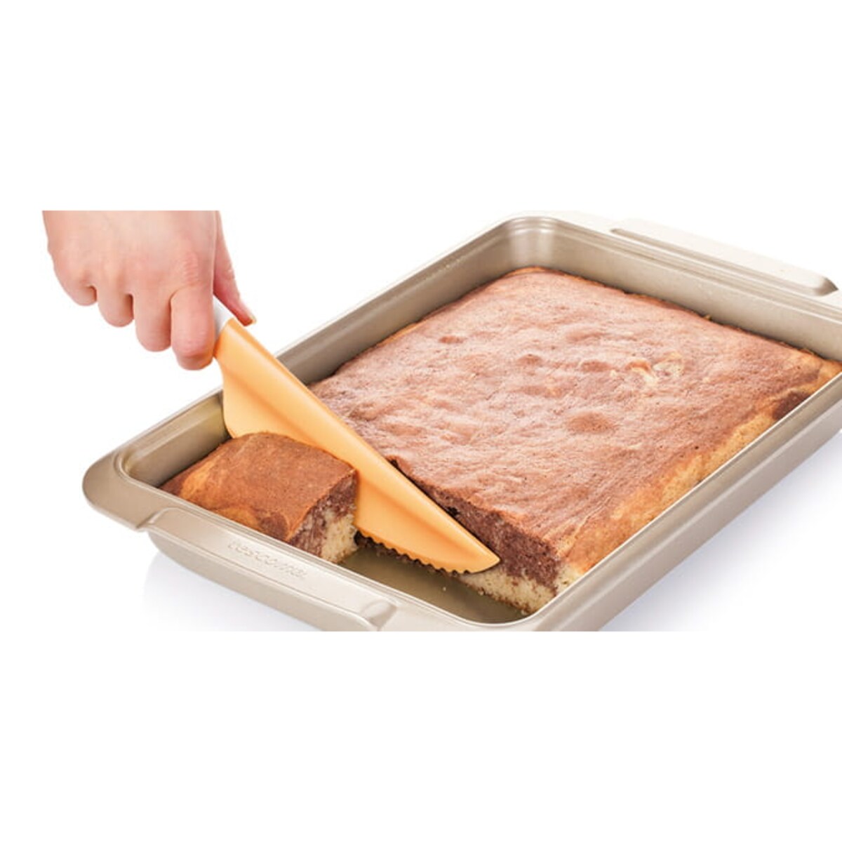 Nóż do Deserów Delícia Ząbkowany Nożyk do Ciast Tortów 17 Tworzywo sztuczne