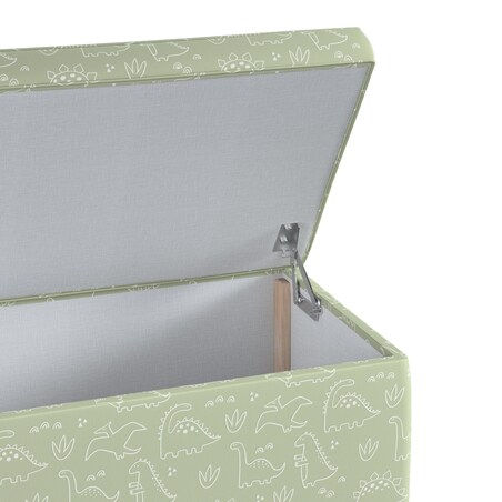 Skrzynia tapicerowana, zielony, 90 x 40 x 40 cm, Magic Collection