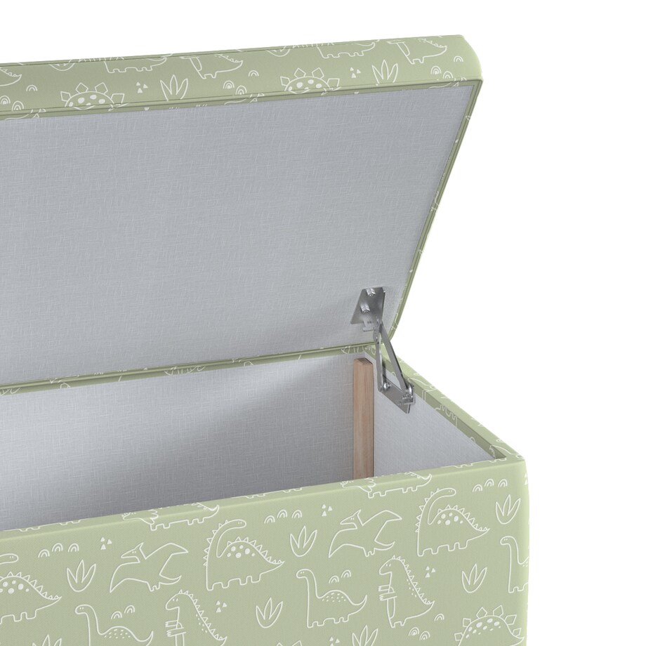 Skrzynia tapicerowana, zielony, 90 x 40 x 40 cm, Magic Collection