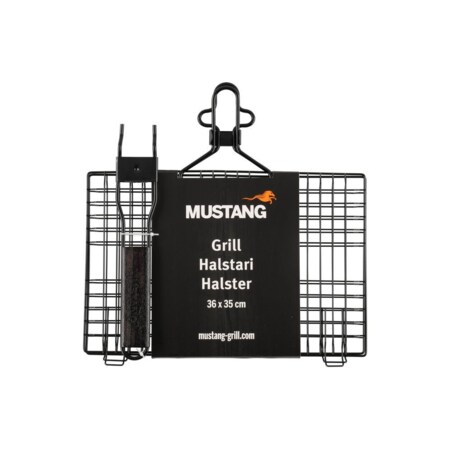 Kratka na grilla z odczepianą rączką MUSTANG