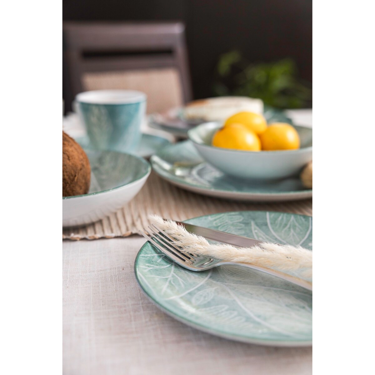 Talerz płytki 27 cm Boss Cztery Pory Roku Zima LU37 (9075)