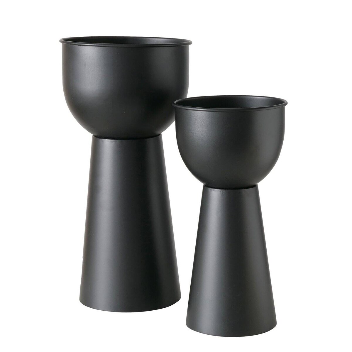 Stojaki na kwiaty, metalowe REX, 2 sztuki