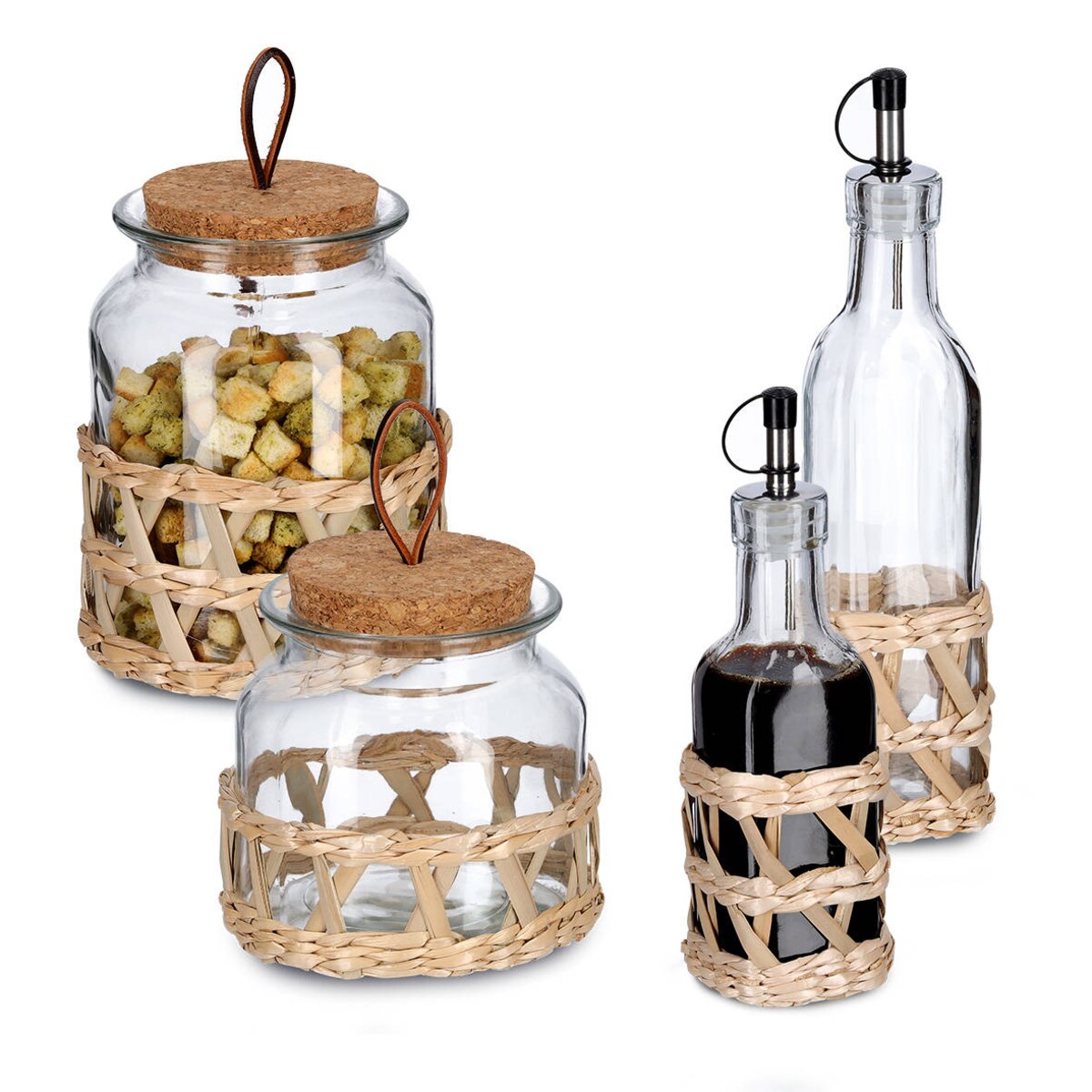 Słoik na ciastka, BOHO, 1000 ml, ZELLER