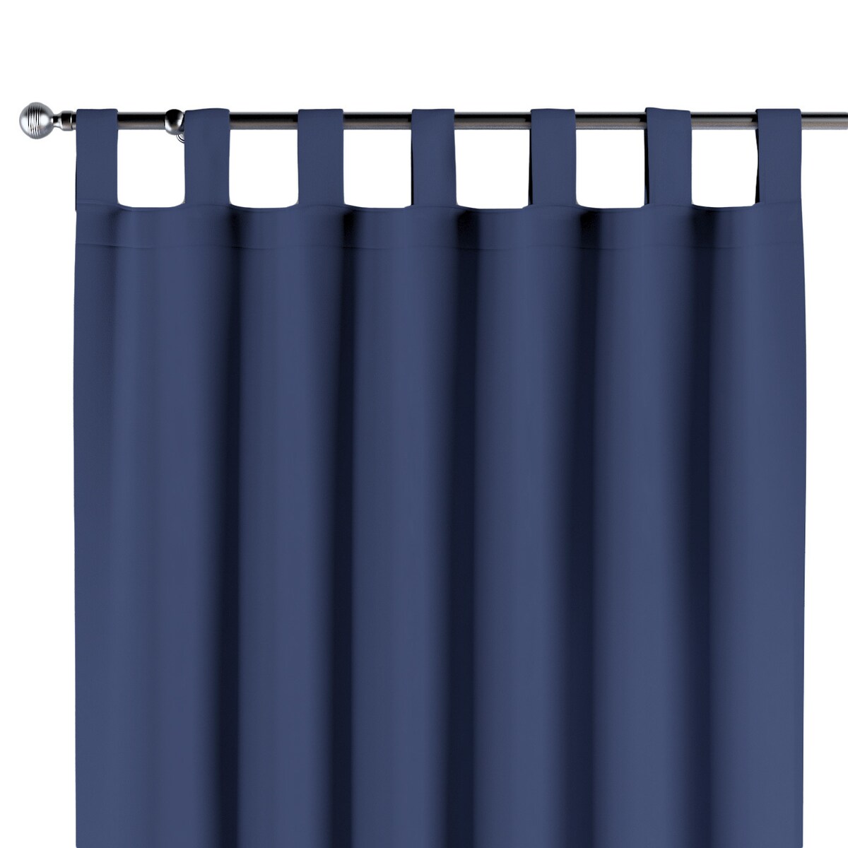 Zasłona na szelkach 1 szt. 130x245 granatowy