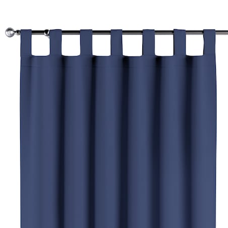 Zasłona na szelkach 1 szt. 130x245 granatowy