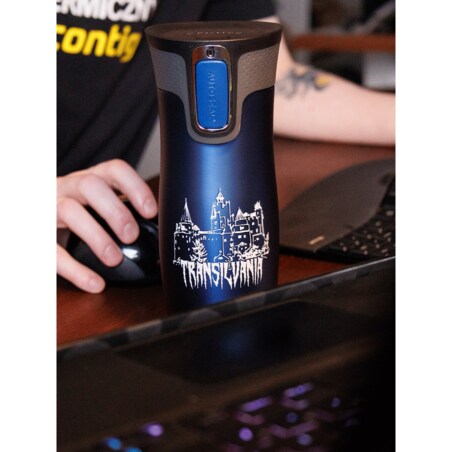 Kubek termiczny Contigo West Loop 2.0 470ml - Transylwania/ Granat mat