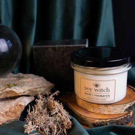 Soy Witch Mech i rozmaryn – świeca sojowa 235 ml