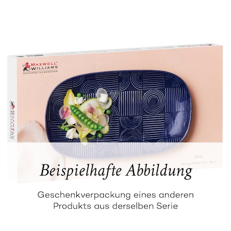 Naczynie do zapiekania prostokątne Arc, indigo, 30,5 x 23 cm