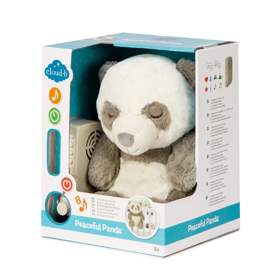 Szumiąca panda z pozytywką - Cloud b® Peaceful Panda™