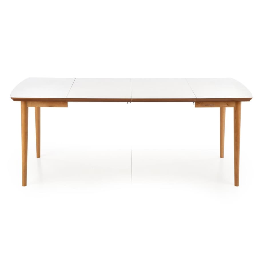 STÓŁ ROZKŁADANY Terra biały mat i dąb 90-190/80/75 cm