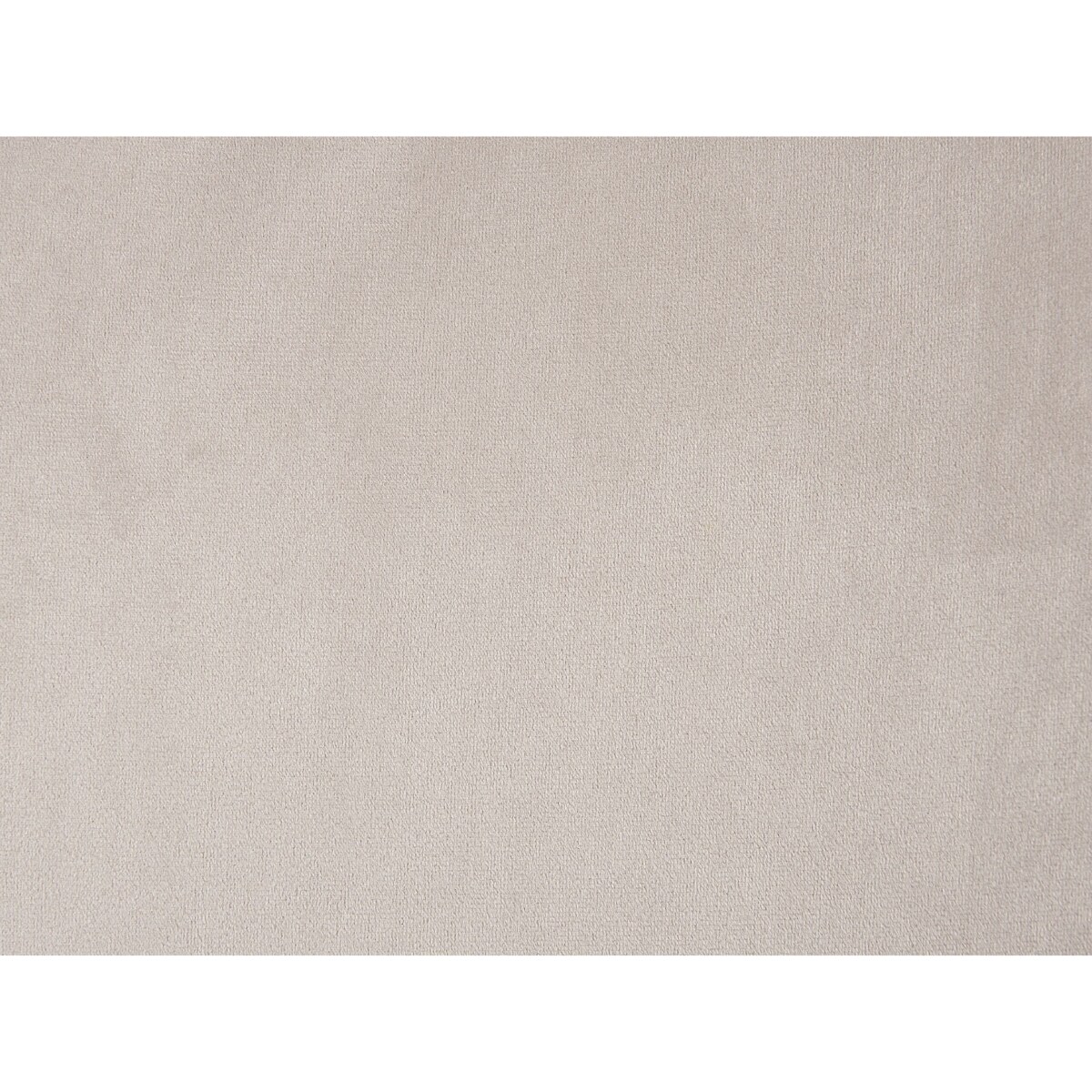 Fotel welurowy beżowoszary VOSS