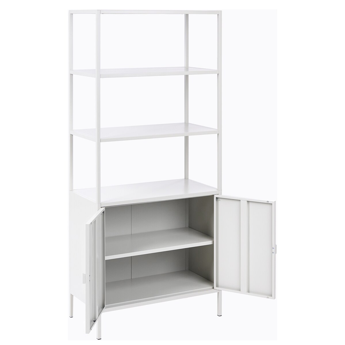 Szafka biurowa KAURI Metal Jasnoszary
