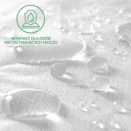 Ochraniacz na materac wodoodporny, rozmiar 180x200 Damson kolor biały
