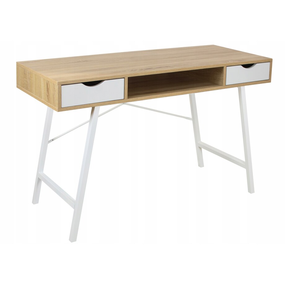 BIURKO ELEGANCKIE do gabinetu biura SZUFLADY NOWOCZESNE DUŻE komputerowe