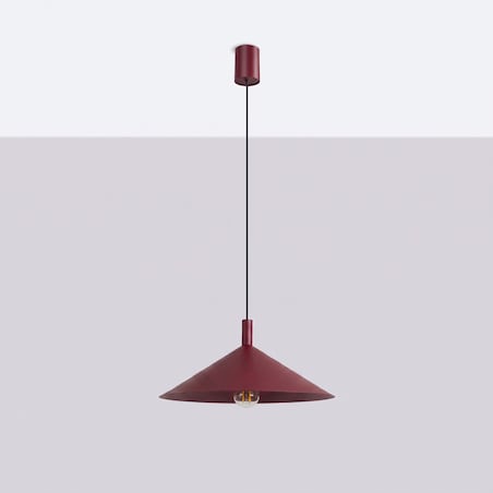 Lampa wisząca NOX 40 burgund