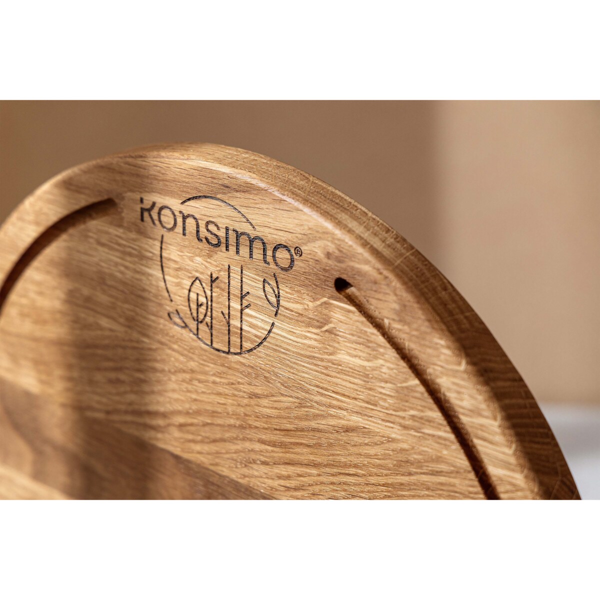 Konsimo LESTE Deska do krojenia (2szt.), drewno dębowe