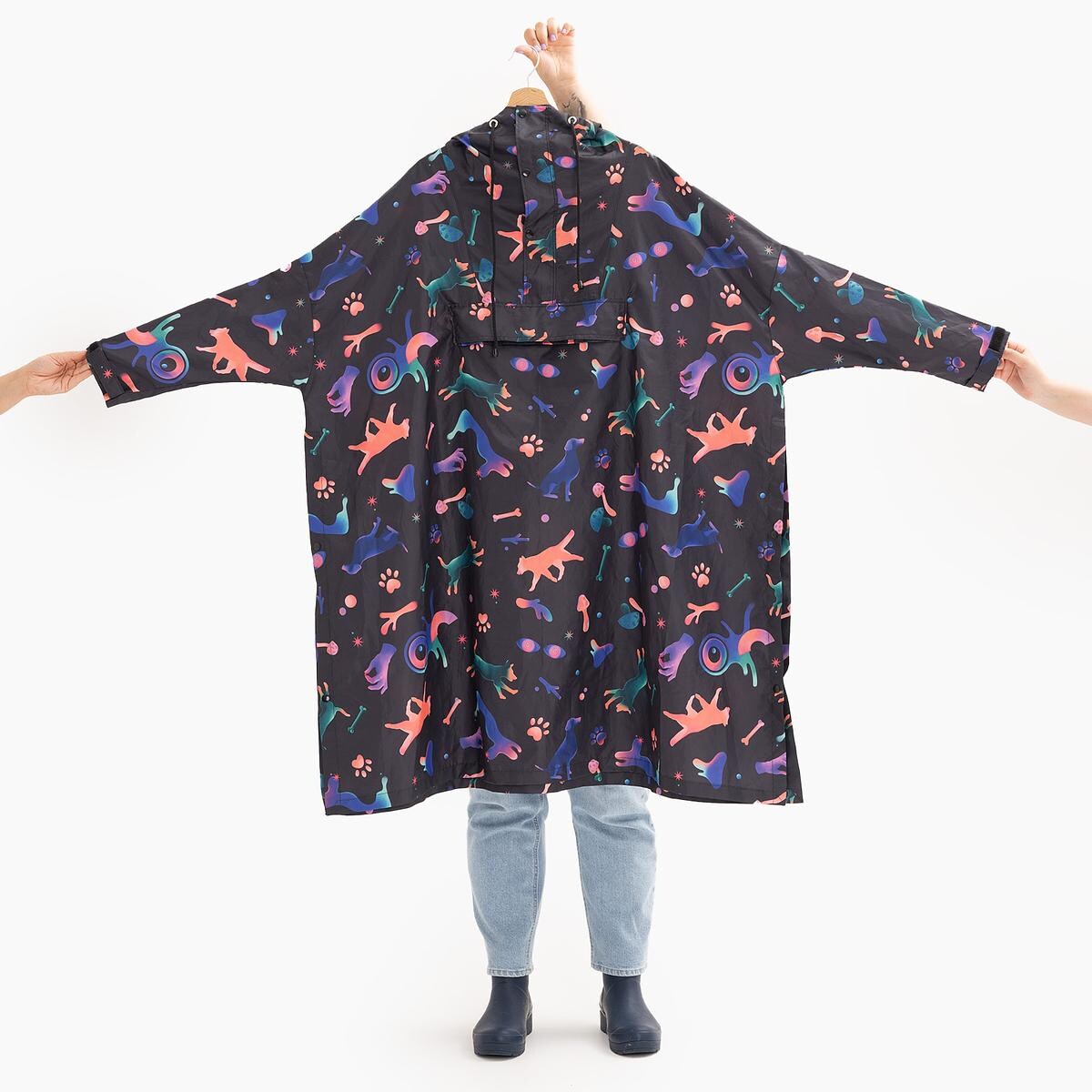Płaszcz przeciwdeszczowy Psychodelia