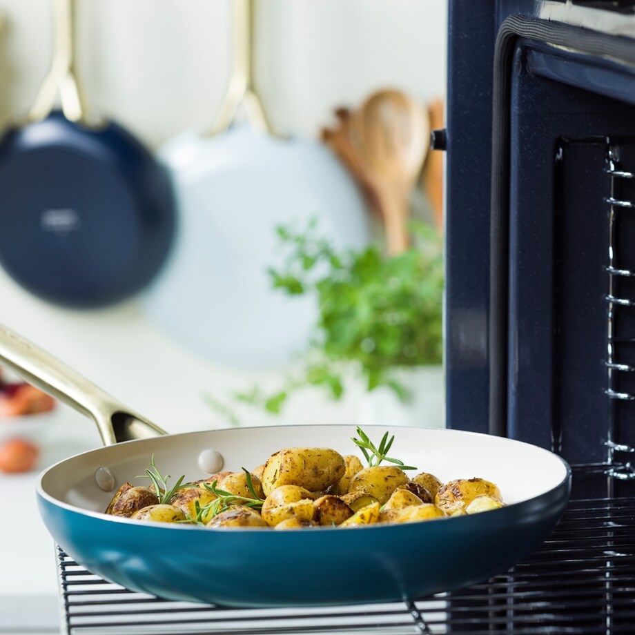 Patelnie ceramiczne SHADES Coastal 20cm + 24cm + 28cm