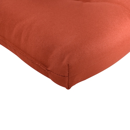 Poduszka na leżak ogrodowy CESANA PREMIUM 192 x 56 cm Czerwony
