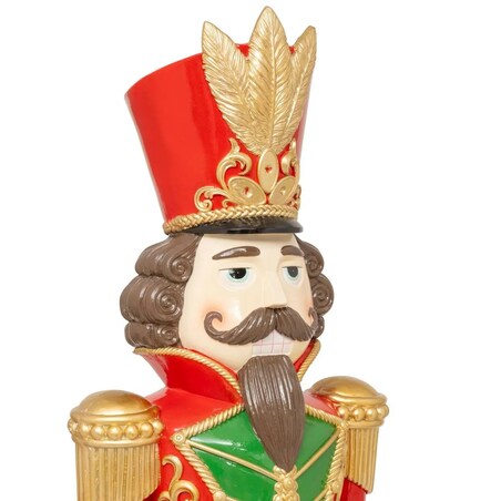 Duży Dziadek do Orzechów kolorowy 183 cm