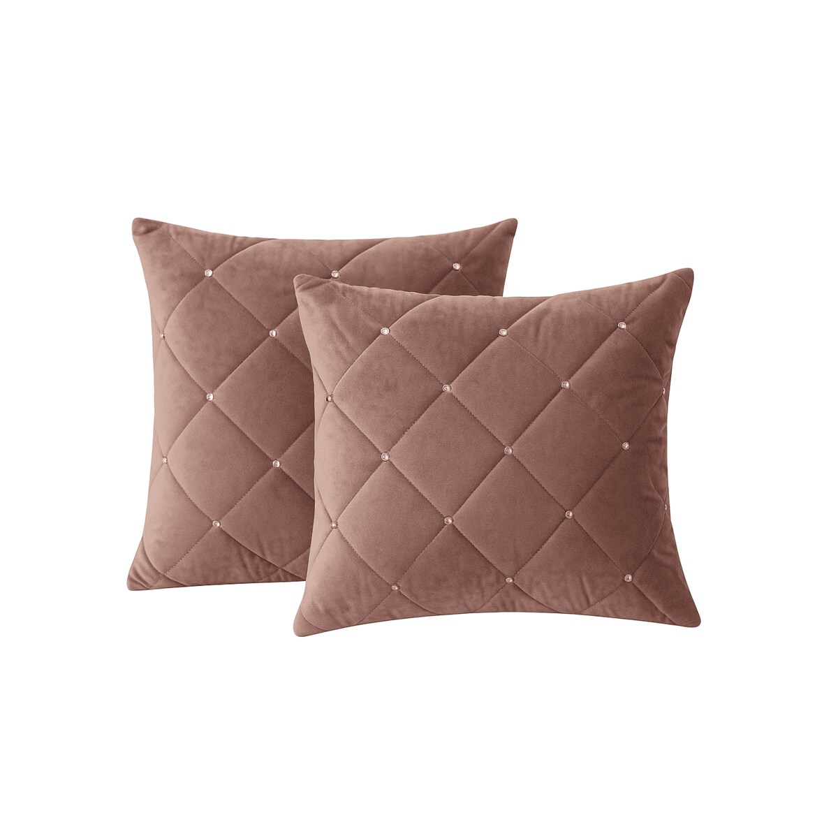 poszewka dekoracyjna "diamond" 70x80 brudny róż NOWOŚĆ