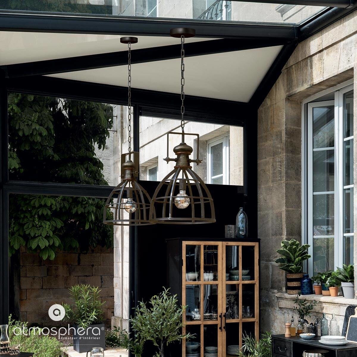 Klosz metalowy FACTORY, Ø 40 cm