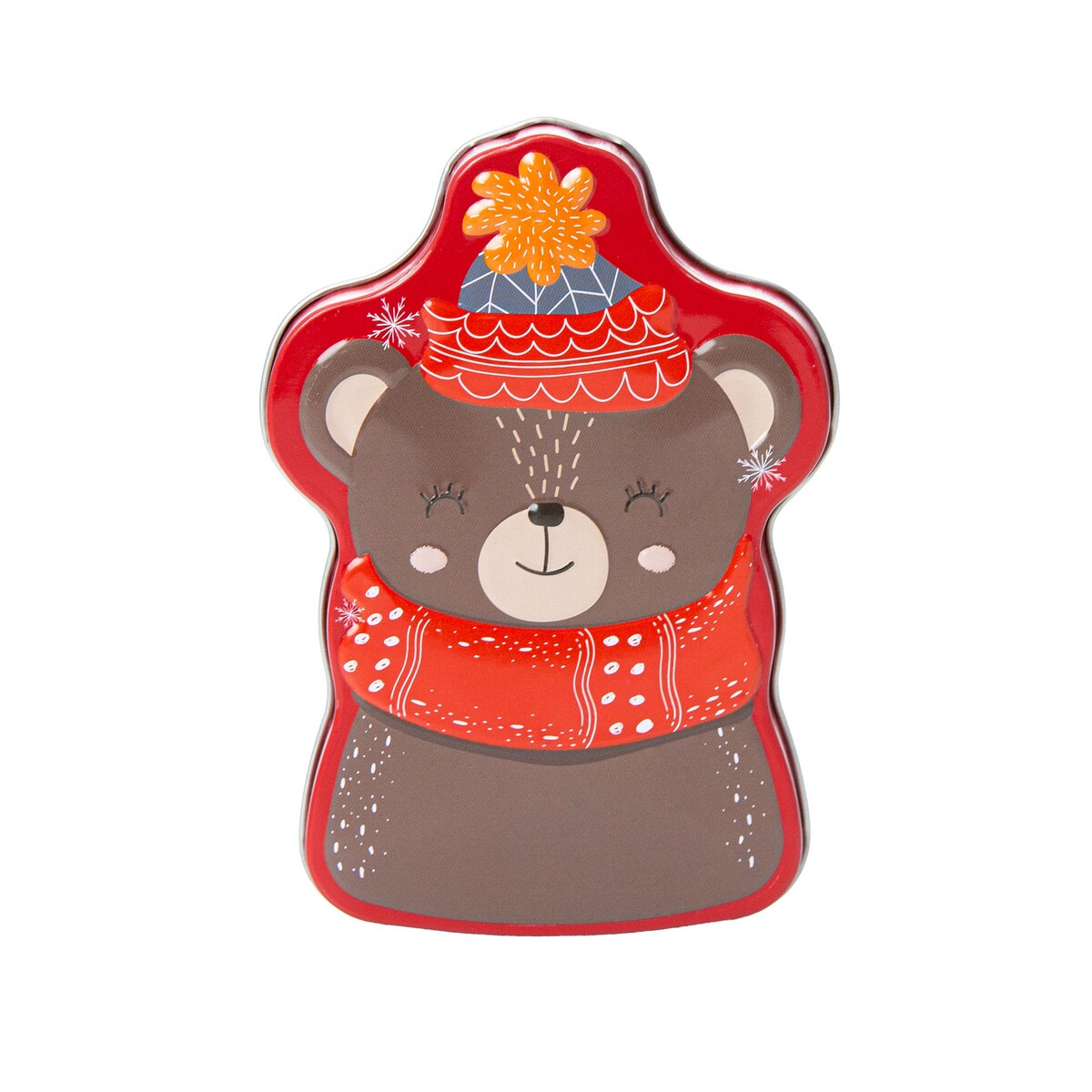 Puszka Na Pierniki Ciastka Herbatę Świąteczna Boże Narodzenie 9X13 Cm Miś