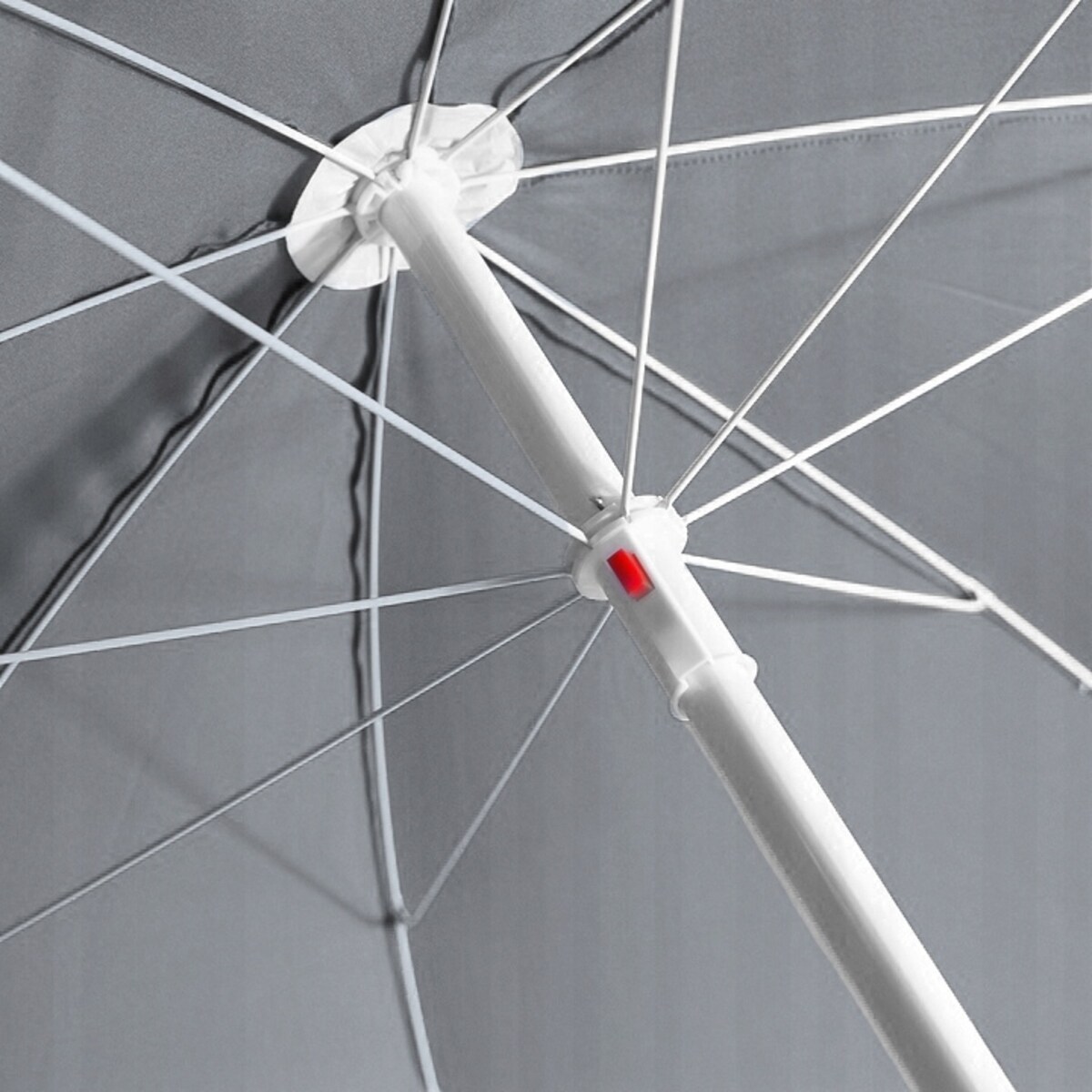 Parasol Ogrodowy Plażowy Na Balkon Taras Łamany Z Falbaną 240 Cm