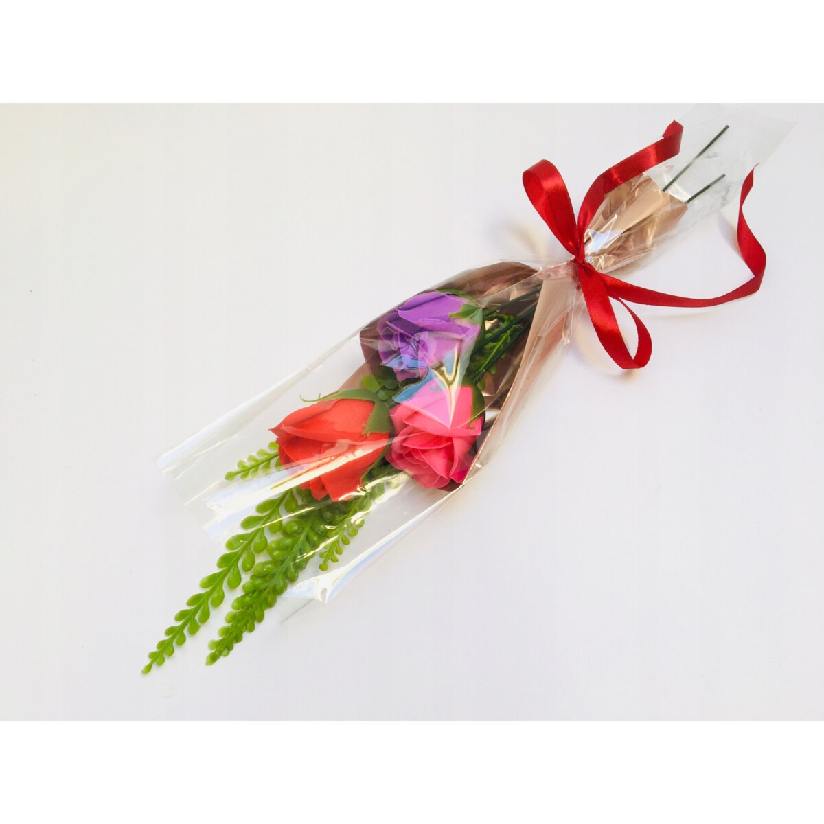 DZIEŃ KOBIET róża mydlana kwiaty na prezent bukiet upominek urodziny stroik