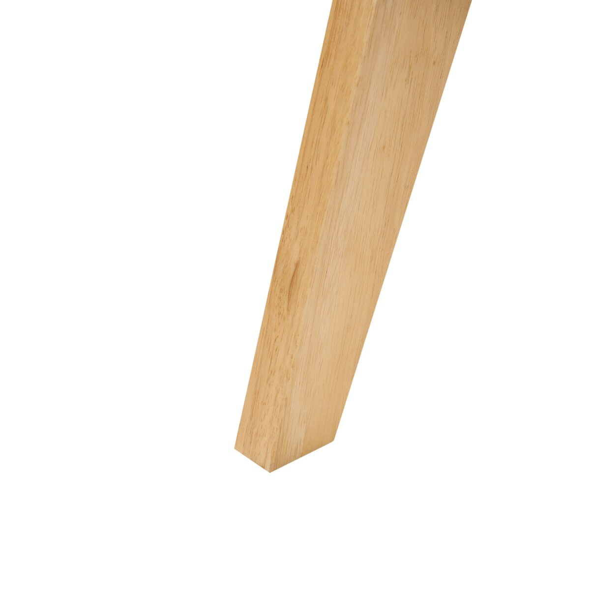 Zestaw 2 krzeseł do jadalni AVA Drewno Jasny brąz/ beżowoszary