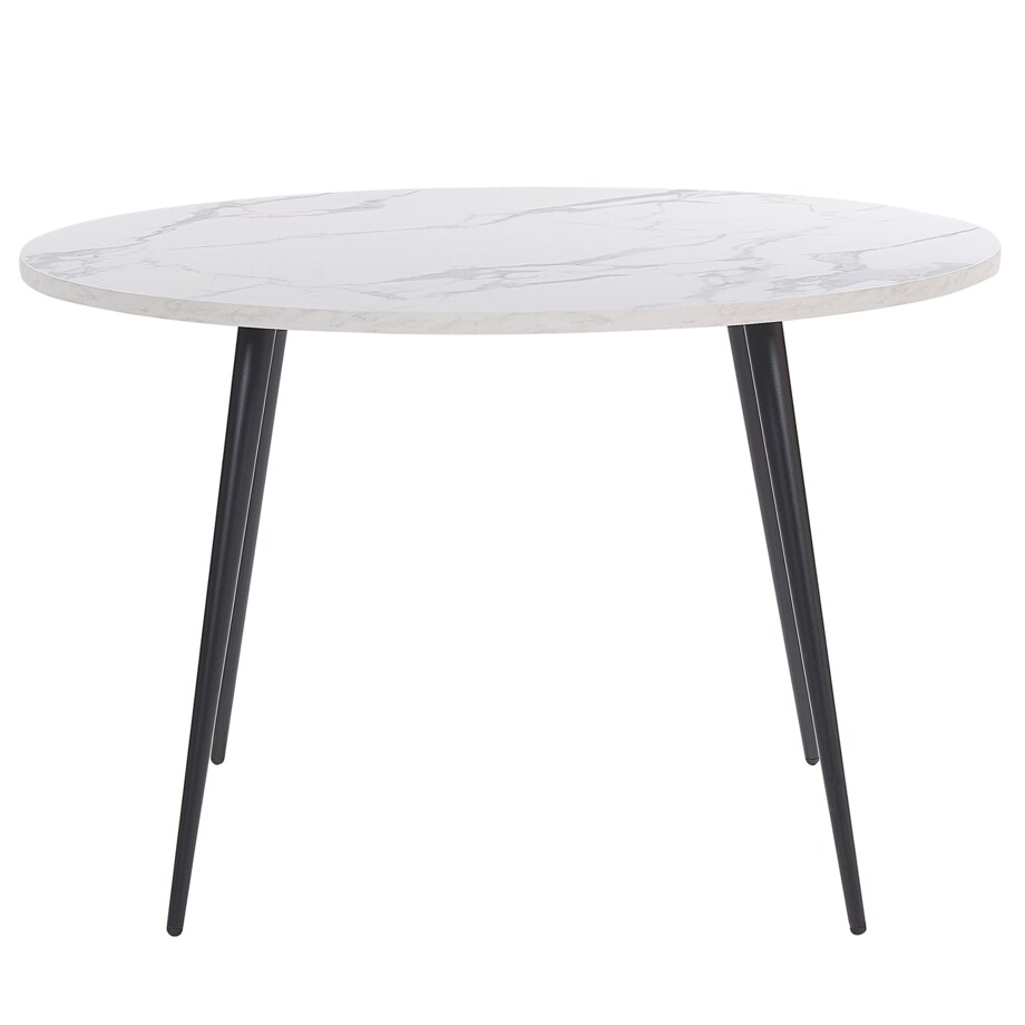 Stół do jadalni ODEON Biały marmur 120 cm 120 cm