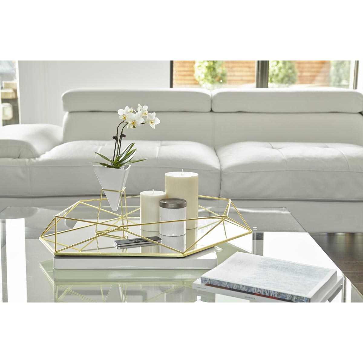 Zestaw 2 pojemników L (biały) Trigg Umbra