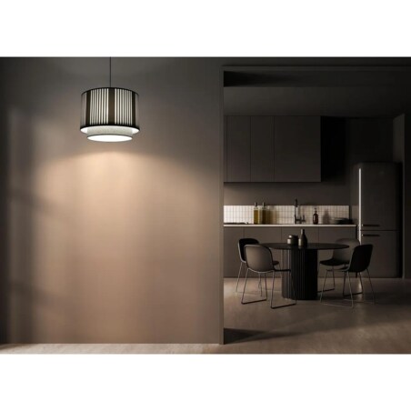 Lampa wisząca DUO LAMI LINE 50 szara