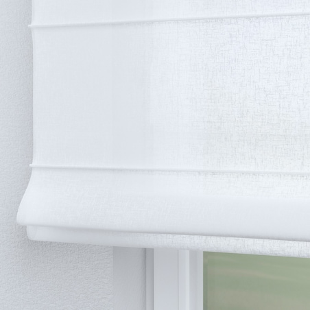 Roleta rzymska Verona 160x170 prześwitująca biała