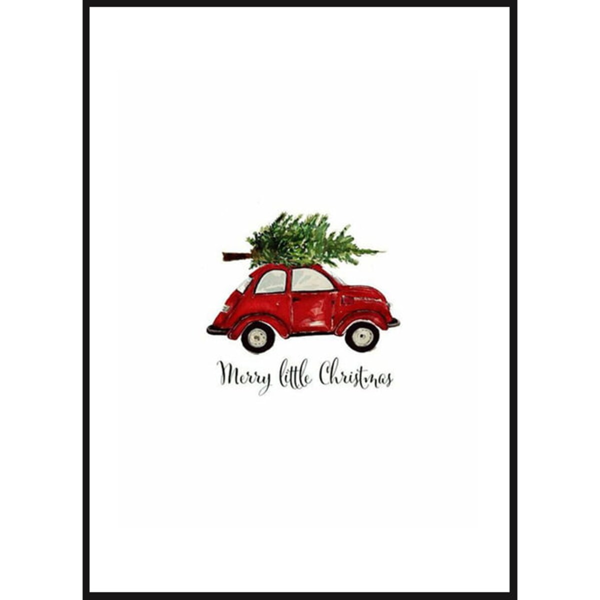 Poster Story, Plakat, Obraz - Merry Little Christmas, wymiary 60 x 84 cm