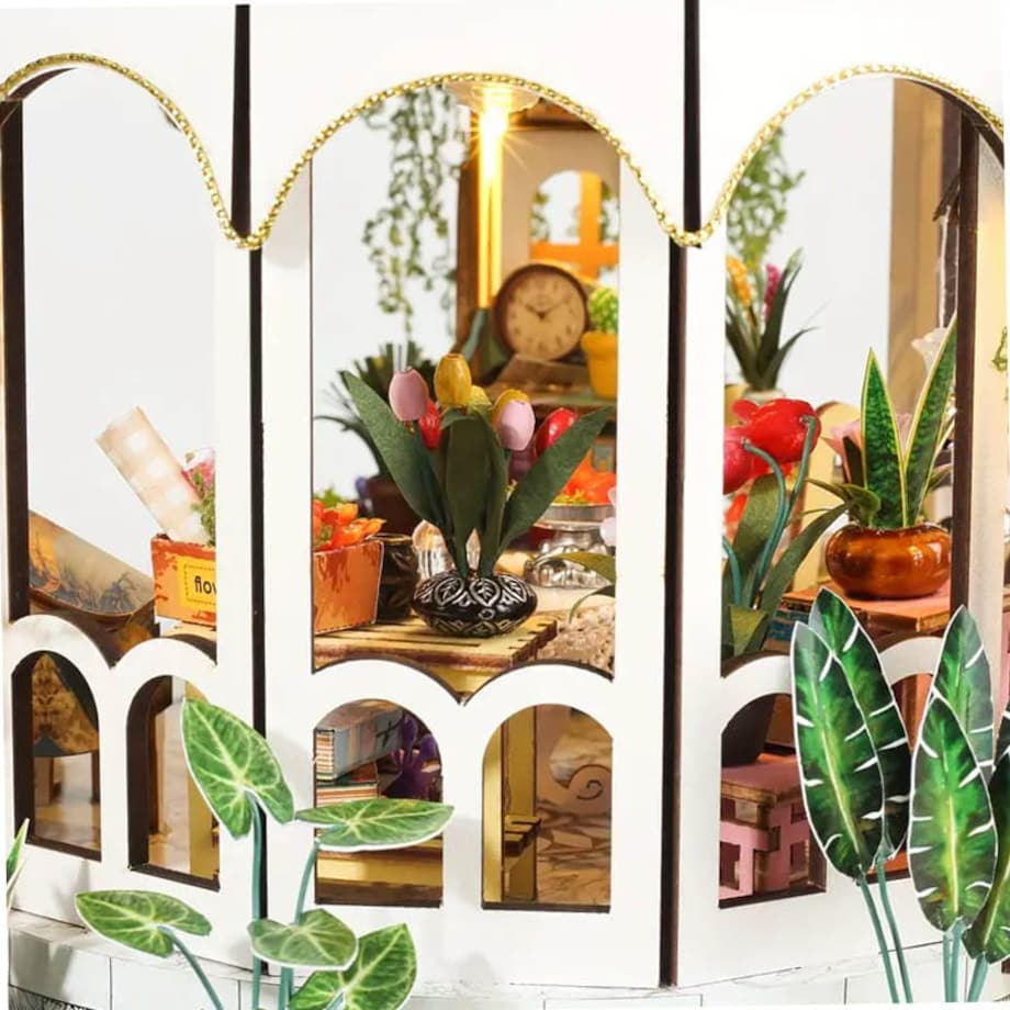 Miniaturowy domek - Ogród pod gwiazdami