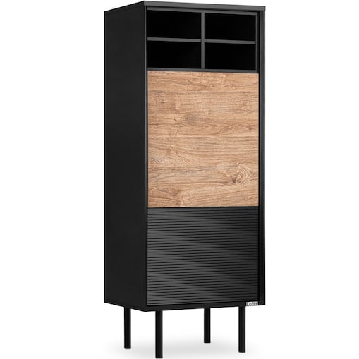 KONSIMO LOFTY Regał w stylu loft z półkami