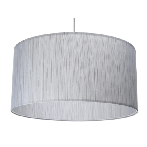 Lampa wisząca NATURAL SILVER 60 jasnoszara