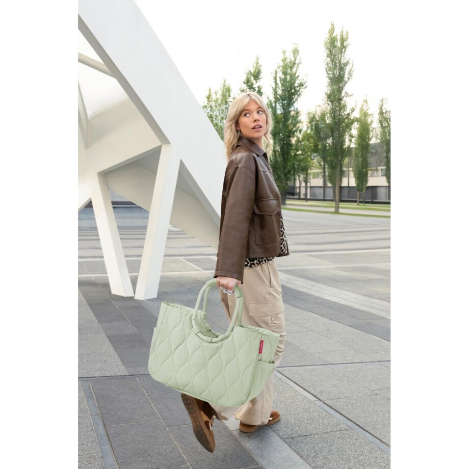 Torba LOOPSHOPPER L, puffer iced matcha