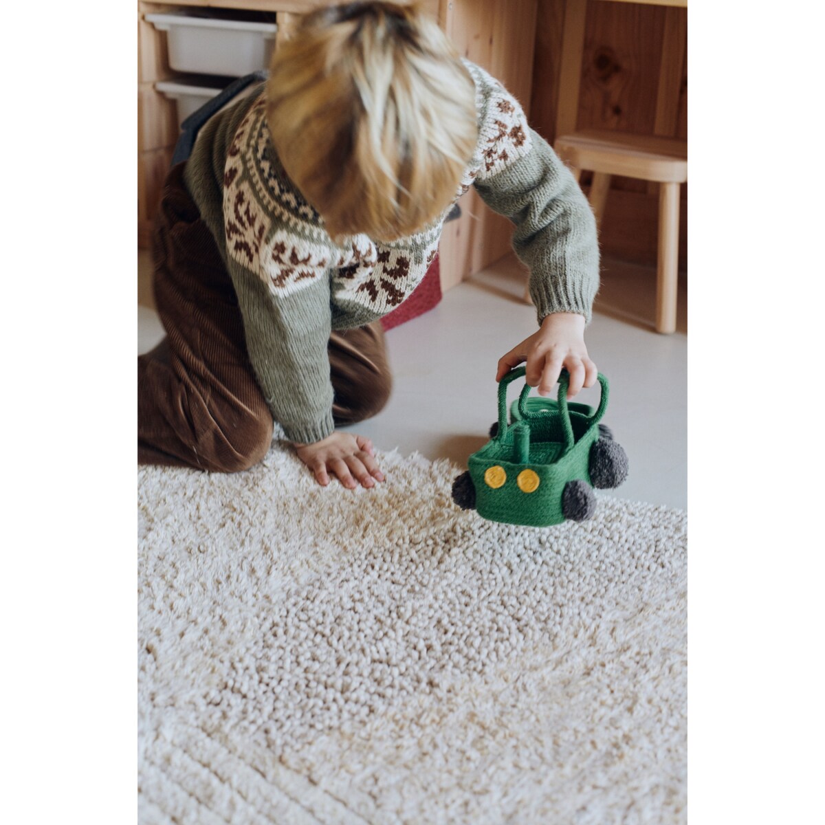 Lorena Canals - Kosz dekoracyjny Traktor, Farm