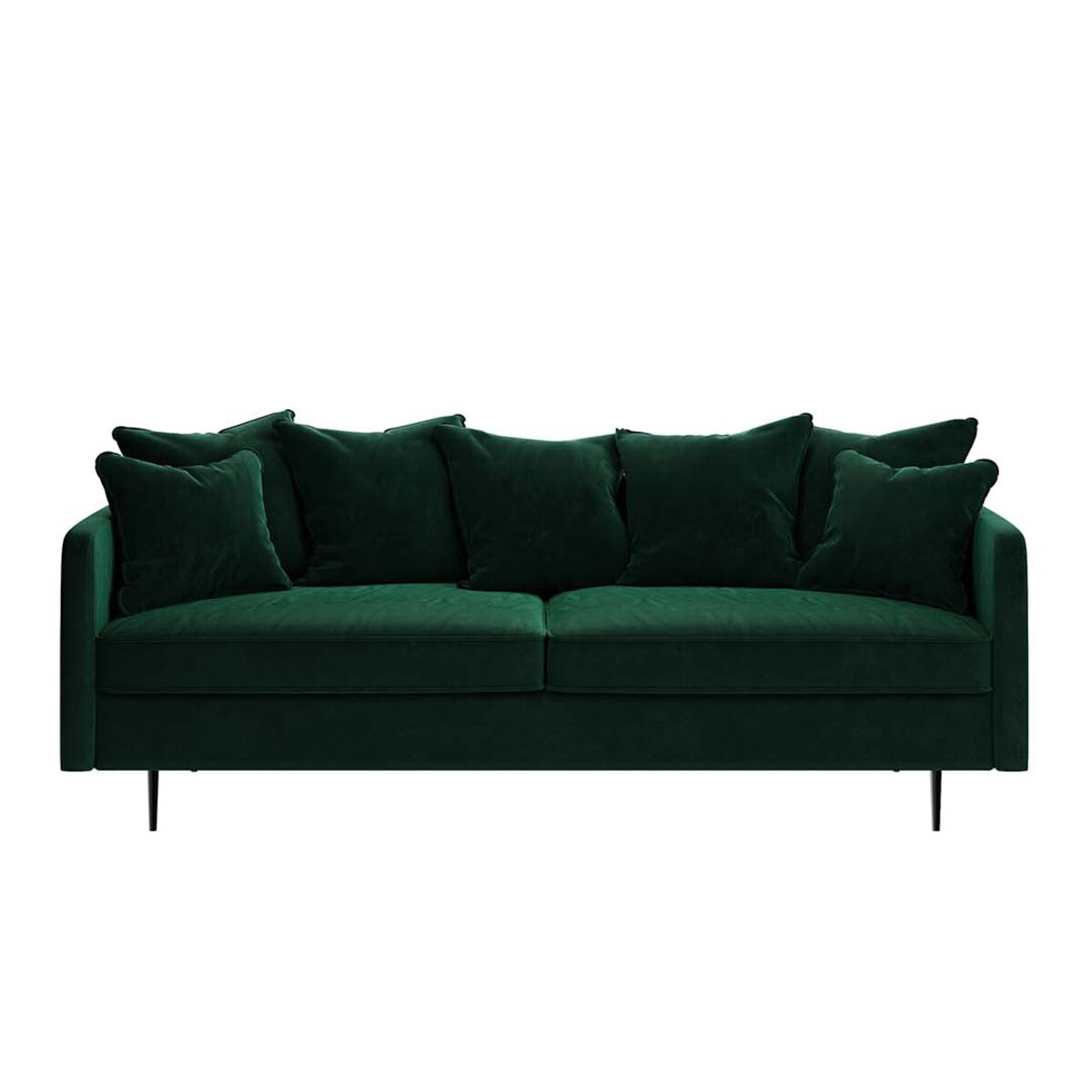 Esme 3-osobowa sofa - ciemnozielona