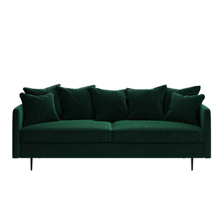 Esme 3-osobowa sofa - ciemnozielona