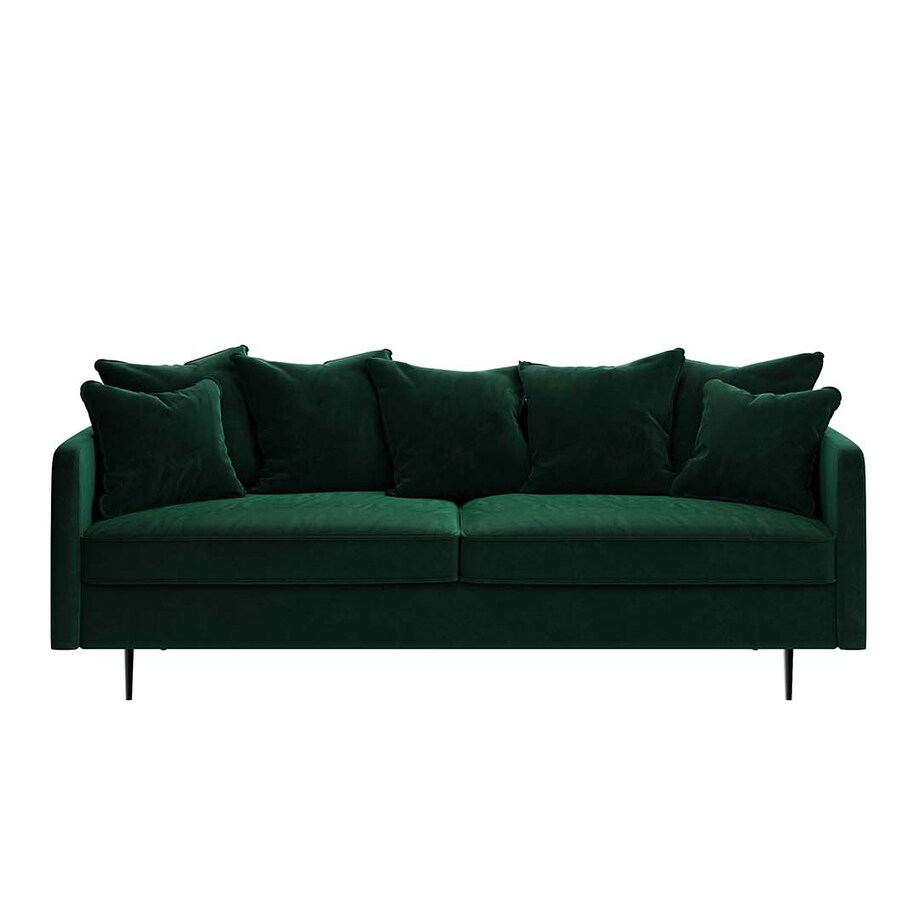 Esme 3-osobowa sofa - ciemnozielona